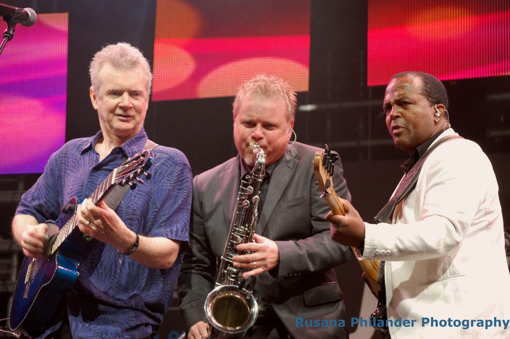 The jazz group JazzAttack performs at the 2016 Cape Town International Jazz Festival 