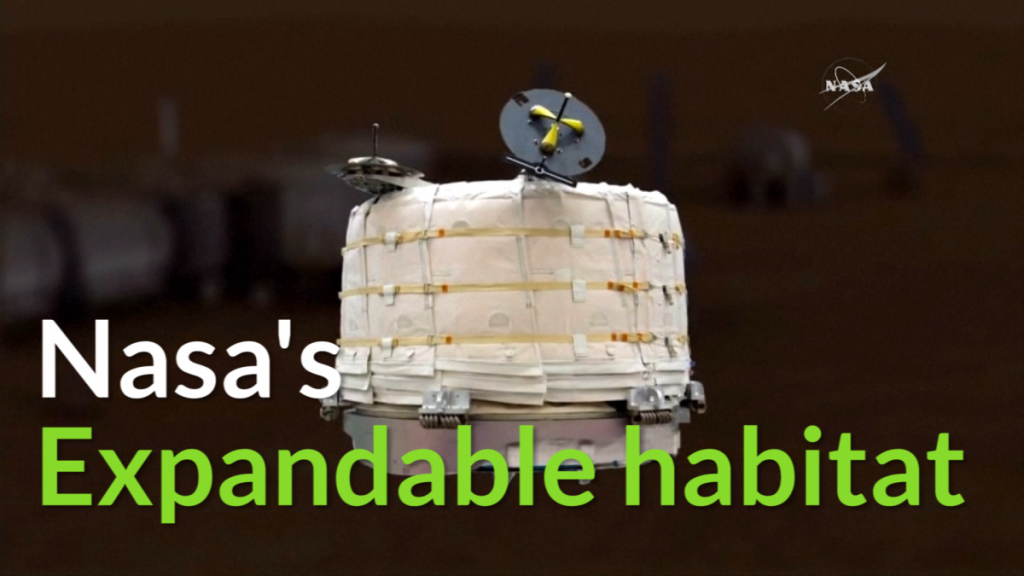 Nasa expandable 'house'